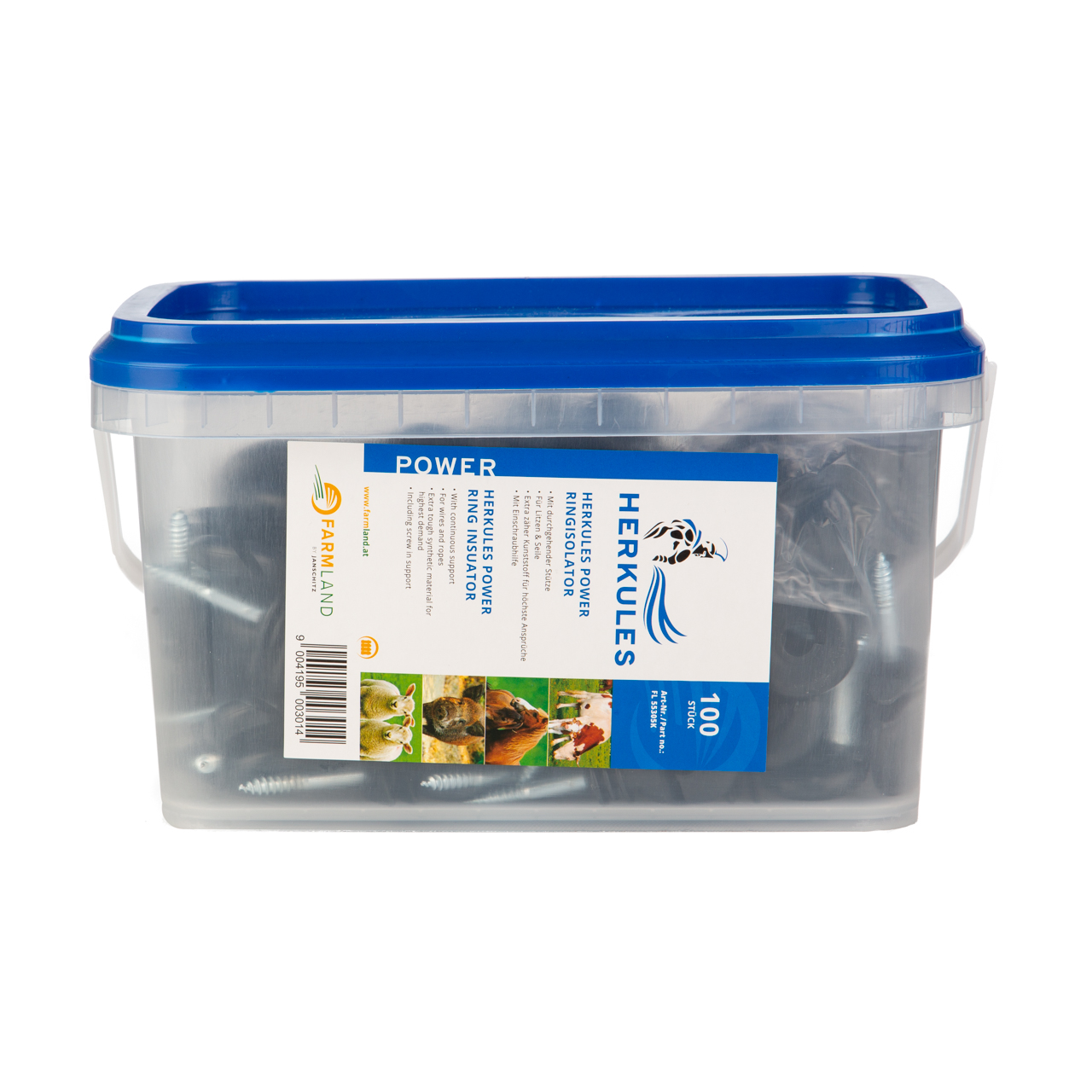 Herkules Power Ringisolator im Kübel