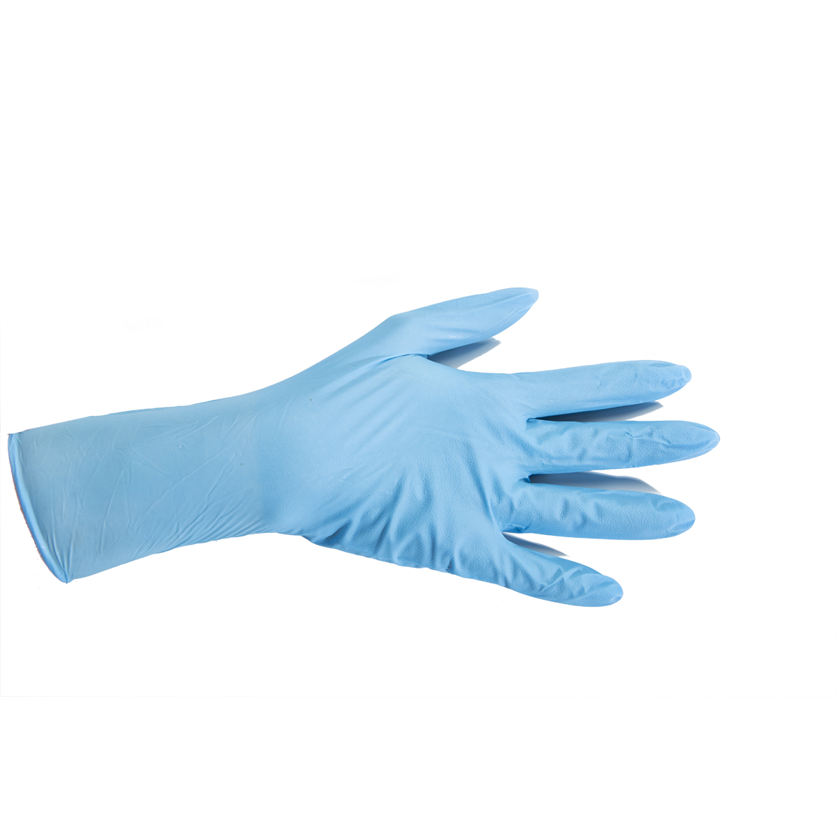 Melkhandschuh blau, 300mm, Größe S, 100 Stk.