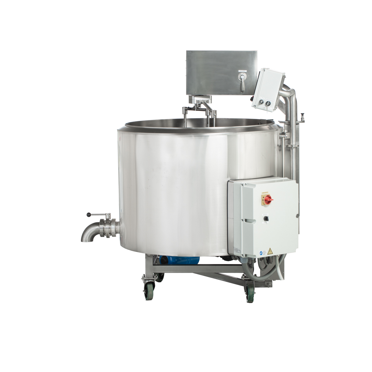 Milky FJ 500 CT Käse- & Mehrzweckkessel (Pasteurisator), geschlossenes System, 400V