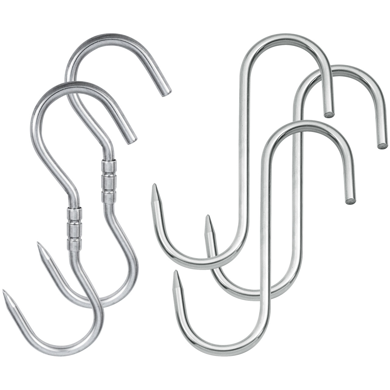 drehbarer Fleischhaken Inox Set 210x9mm - Fleischverarbeitung