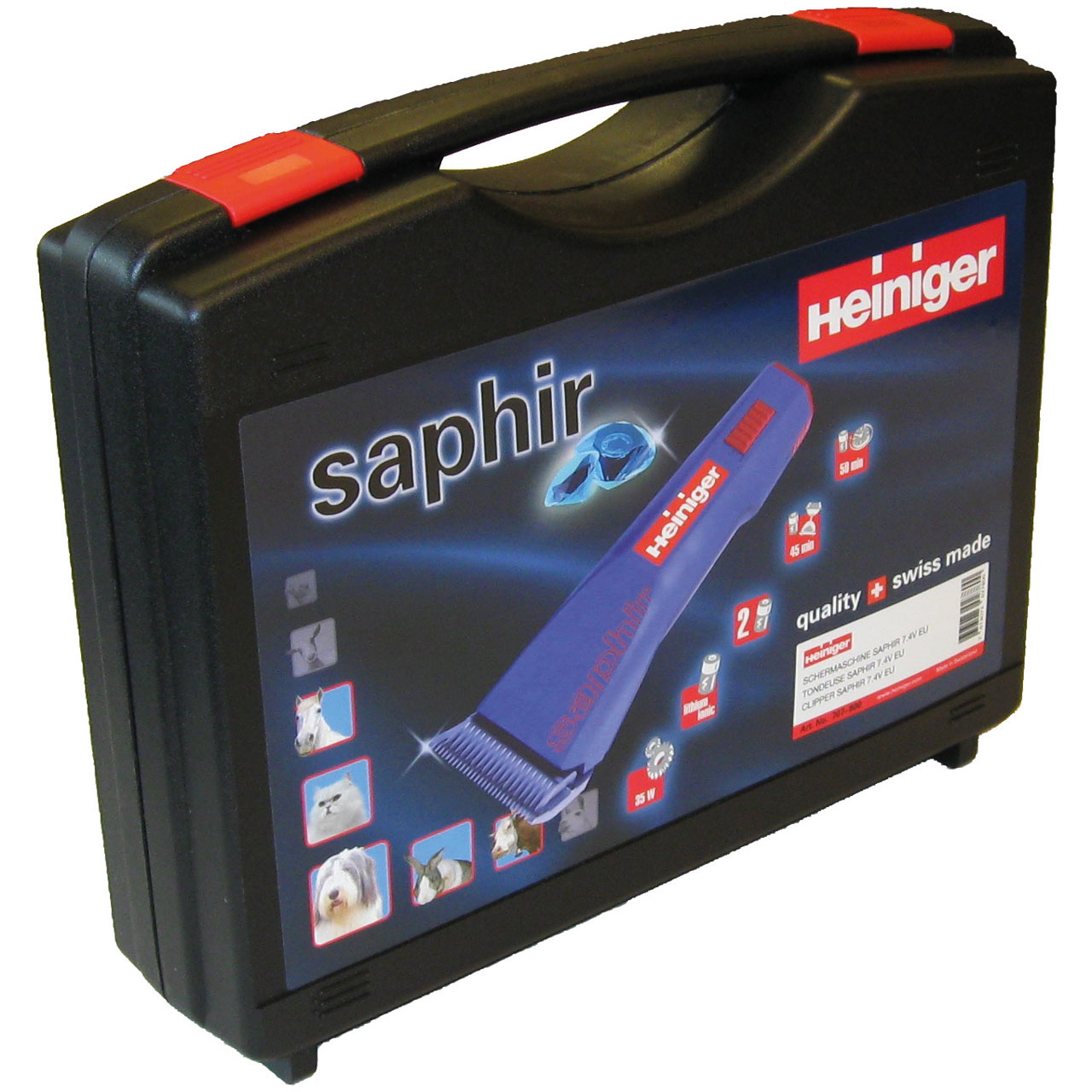 SAPHIR Akku Kleintierschermaschine