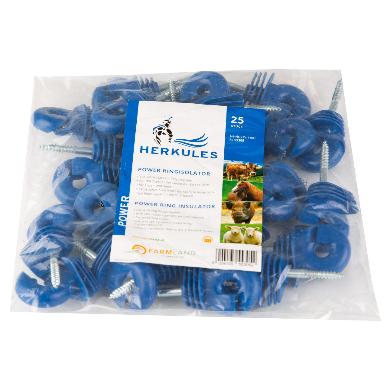 Herkules Power Ringisolator mit durchgehender Stütze