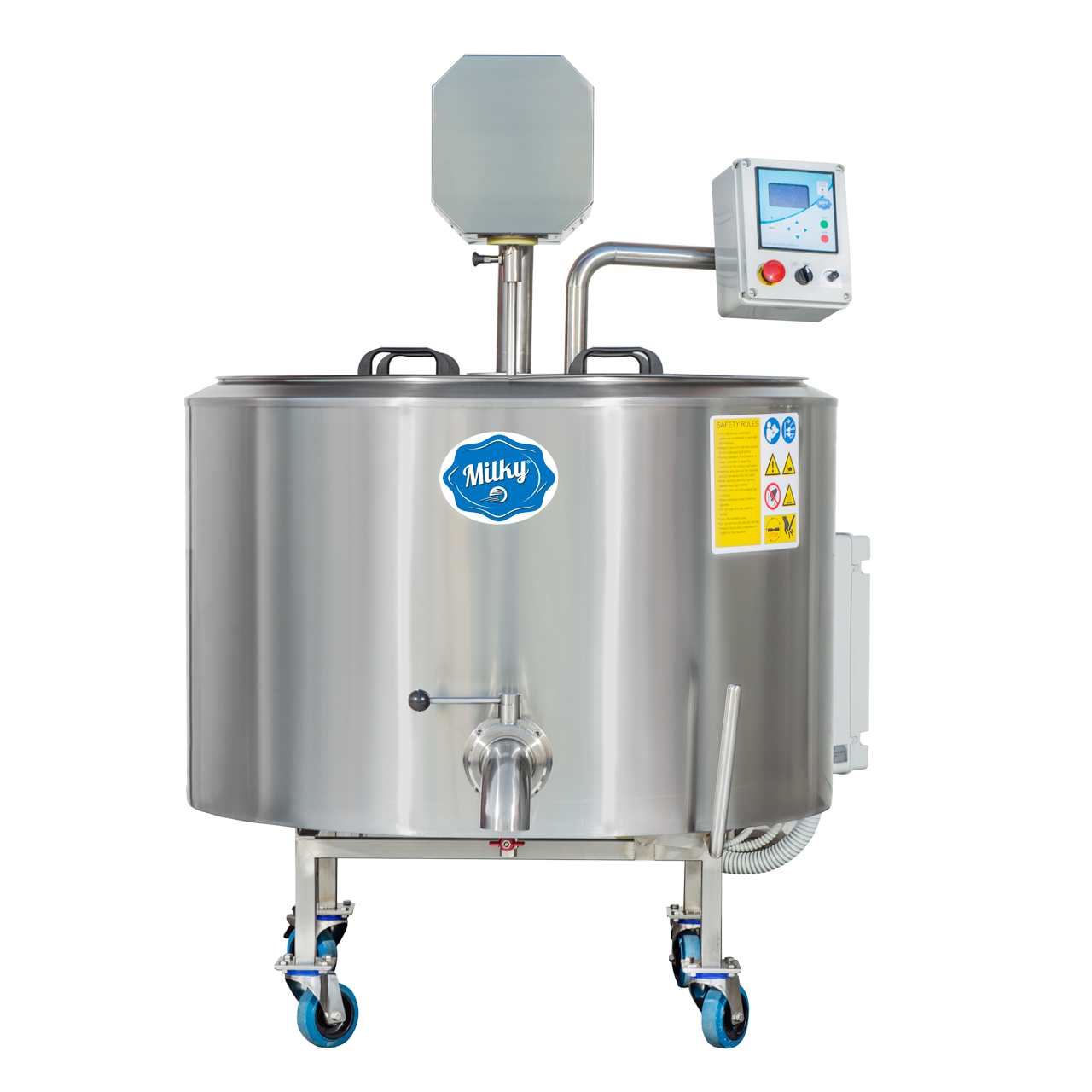 Milky FJ 300 OT Joghurt- & Mehrzweckkessel (Pasteurisator), offenes System, 400V