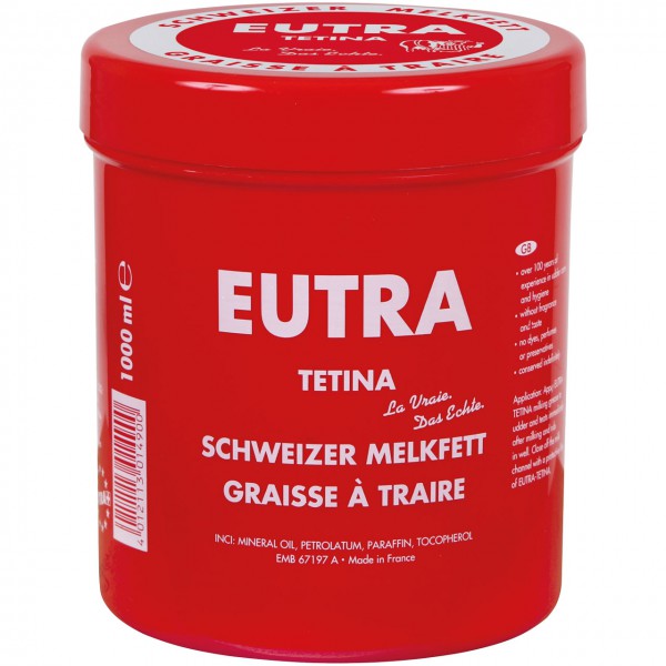 Agrar Onlineshop - Das originale schweizer Melkfett - EUTRA - Milchverarbeitung